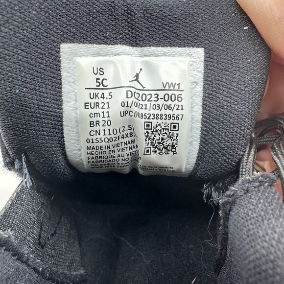 Air Jordan Zion 1TD Bloodline Basketball Shoe Toddler Black/Orange DC2023-006 5C - Picture 7 of 7